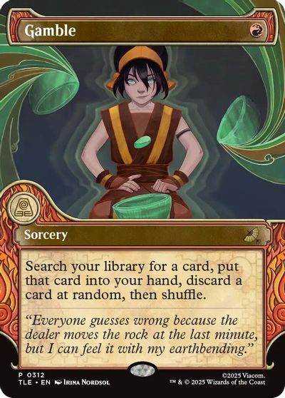 Gamble (Showcase) card art