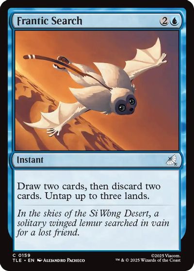 Frantic Search card art