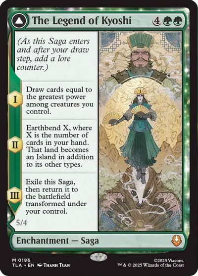 The Legend of Kyoshi card art