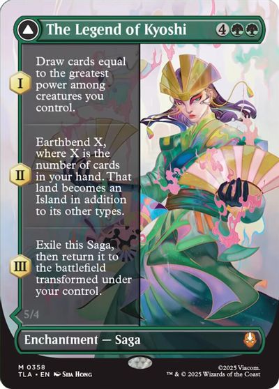 The Legend of Kyoshi (Borderless) card art
