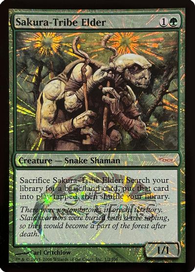 Sakura-Tribe Elder (Super Series) card art