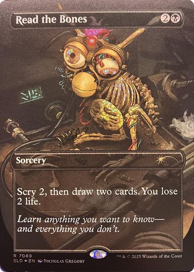 Read the Bones (7069) (Confetti Foil) card art