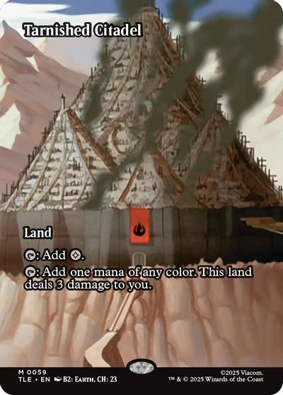 Tarnished Citadel (Borderless) card art