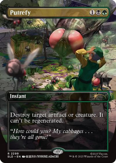 Putrefy card art