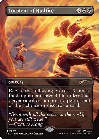 Torment of Hailfire (2287) card art