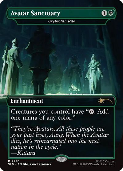 Avatar Sanctuary - Cryptolith Rite card art