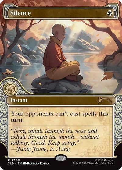 Silence (2300) card art