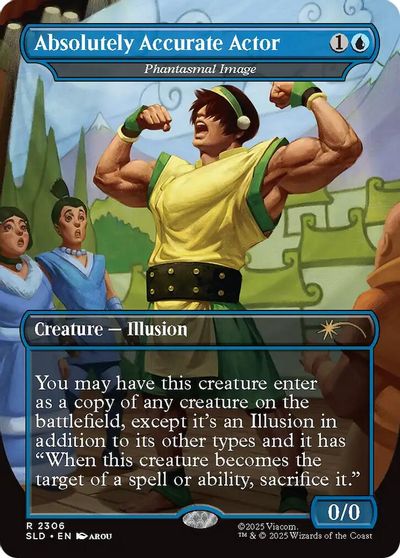Absolutely Accurate Actor - Phantasmal Image card art