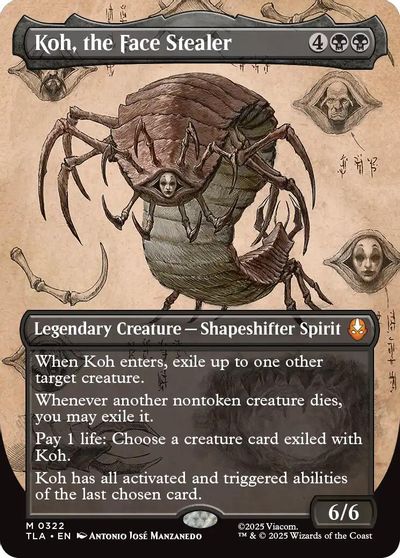 Koh, the Face Stealer (Borderless) card art