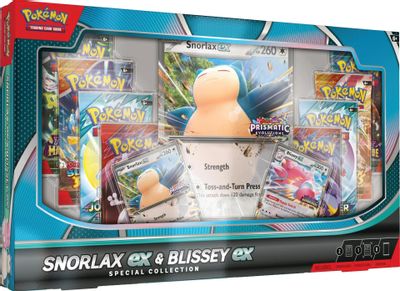 Snorlax ex & Blissey ex Special Collection card art