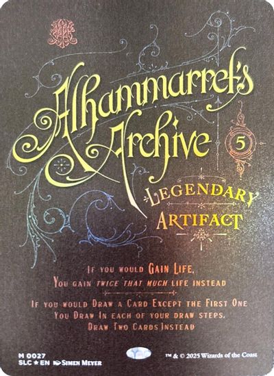 Alhammarret's Archive card art