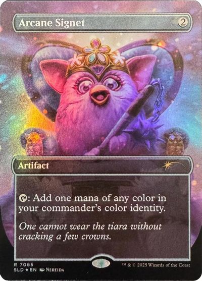 Arcane Signet (7065) (Rainbow Foil) card art