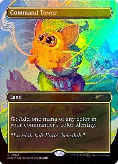 Command Tower (7064) (Rainbow Foil) card art