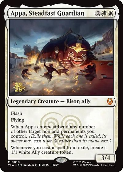Appa, Steadfast Guardian card art
