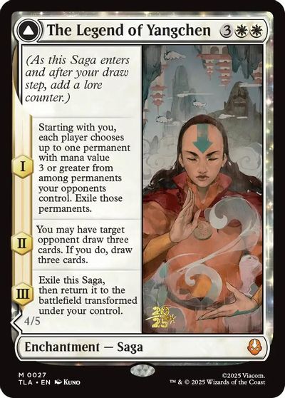 The Legend of Yangchen card art