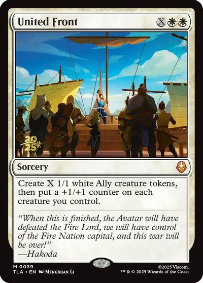 United Front card art