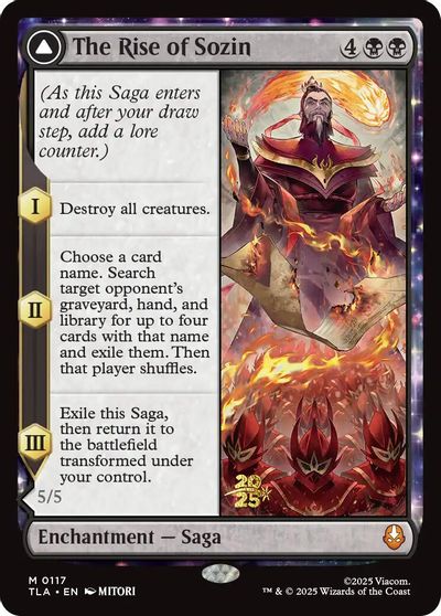 The Rise of Sozin card art