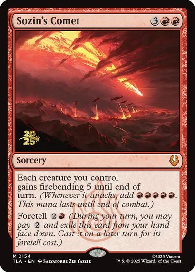 Sozin's Comet card art