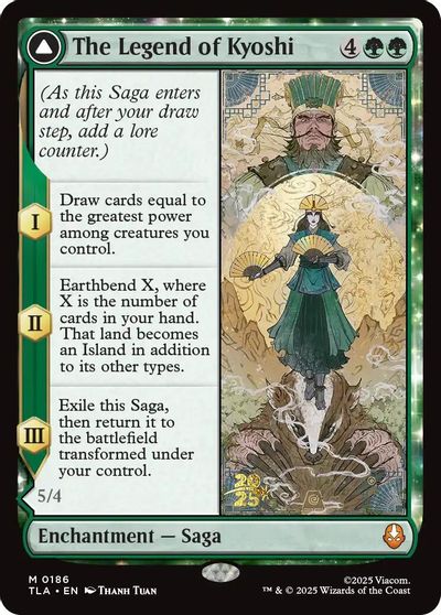 The Legend of Kyoshi card art