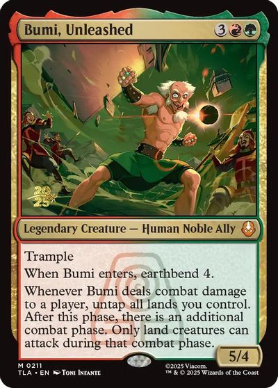 Bumi, Unleashed card art