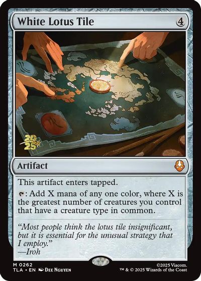 White Lotus Tile card art
