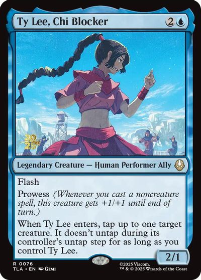 Ty Lee, Chi Blocker card art