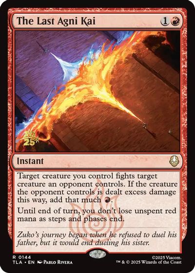 The Last Agni Kai card art