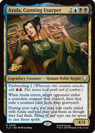 Azula, Cunning Usurper card art