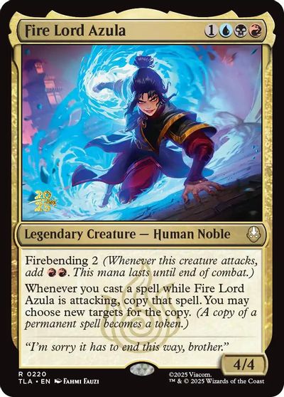Fire Lord Azula card art