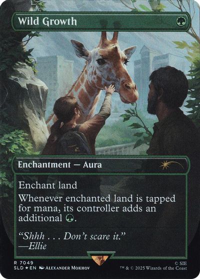 Wild Growth (Rainbow Foil) card art