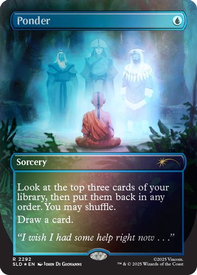 Ponder (2292) (Rainbow Foil) card art