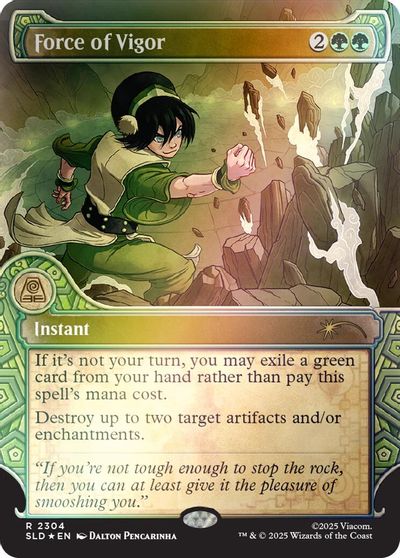 Force of Vigor (Rainbow Foil) card art