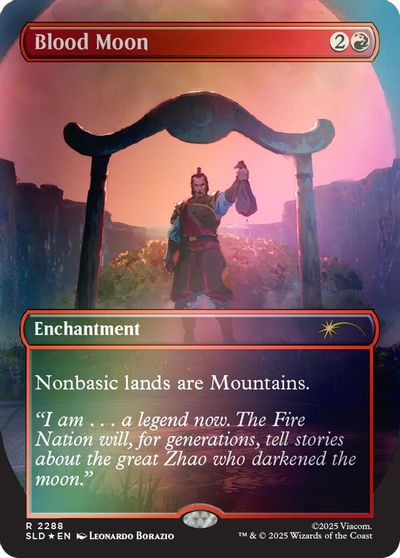 Blood Moon (Rainbow Foil) card art