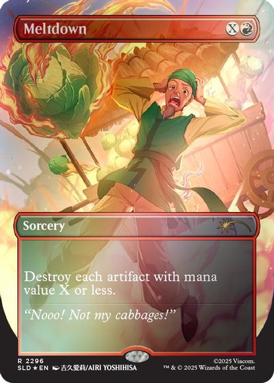 Meltdown (Rainbow Foil) card art