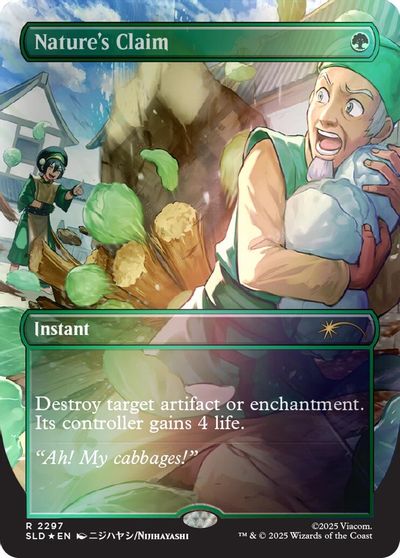 Nature's Claim (Rainbow Foil) card art