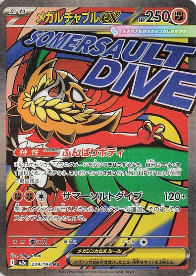 Mega Hawlucha ex - 229/193 card art