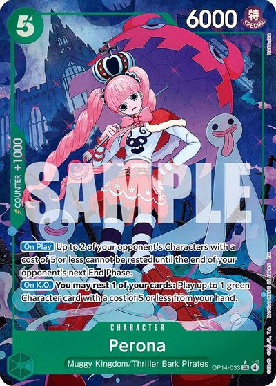 Perona - OP14-033 (Alternate Art) card art
