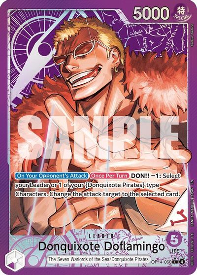 Donquixote Doflamingo - OP14-060 (Alternate Art) card art