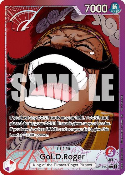 Gol.D.Roger (Jumbo) card art
