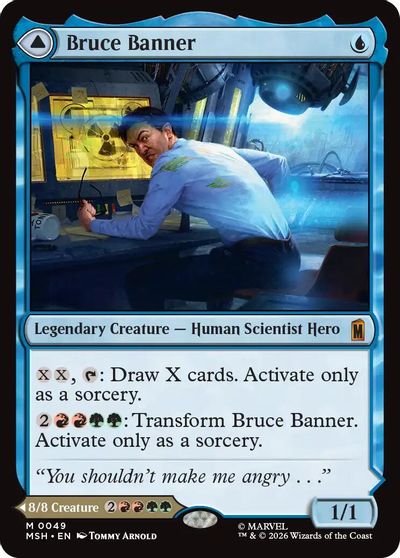 Bruce Banner card art