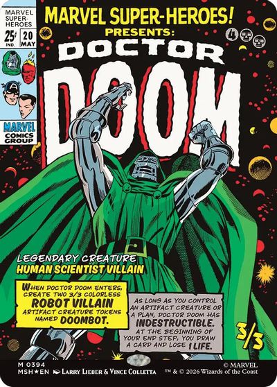 Doctor Doom (Borderless) (0394) card art