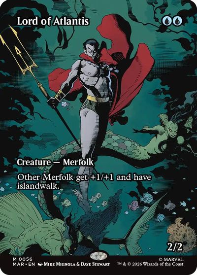 Lord of Atlantis (Borderless) card art