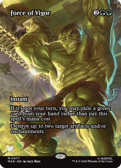 Force of Vigor (Borderless) card art