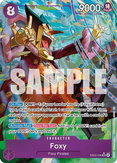 Foxy (Alternate Art) card art
