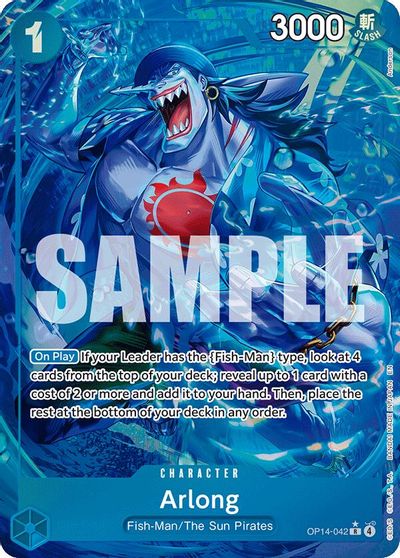 Arlong (Alternate Art) card art