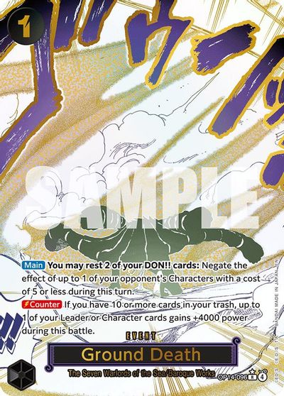 Ground Death (Alternate Art) card art