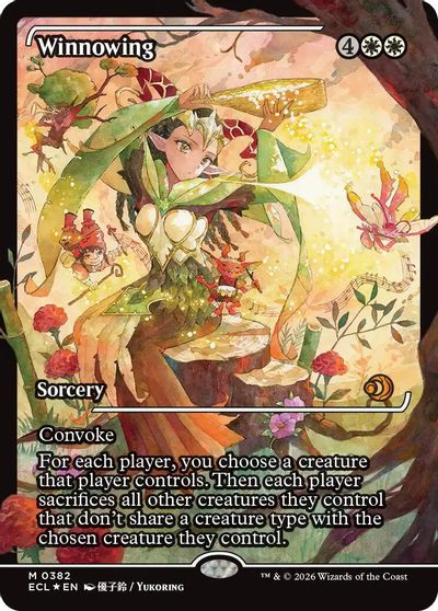 Winnowing (Showcase) card art