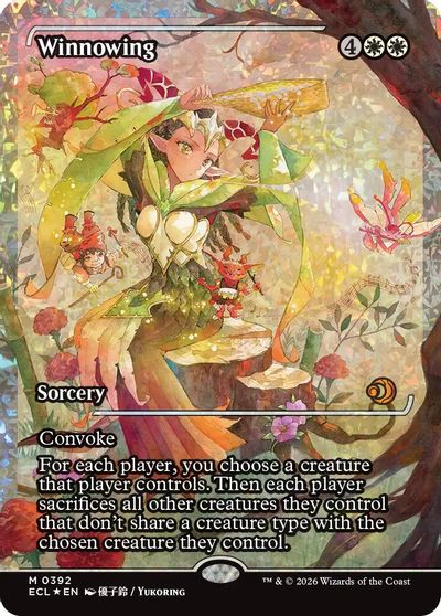 Winnowing (Showcase) (Fracture Foil) card art