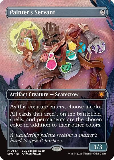Painter's Servant (Borderless) card art