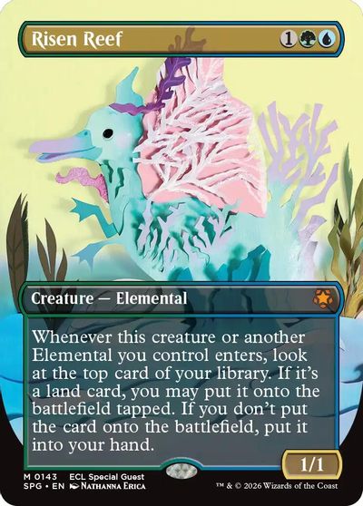 Risen Reef (Borderless) card art
